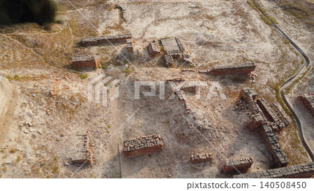 harappa ruined streets reveal old sewage channels and public well from bronze age pakistan city harappa ruined streets reveal old sewage channels and public well from bronze age pakistan city 140508450