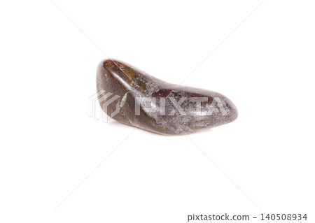 Macro mineral stone jasper on a white background Macro mineral stone jasper on a white background 140508934