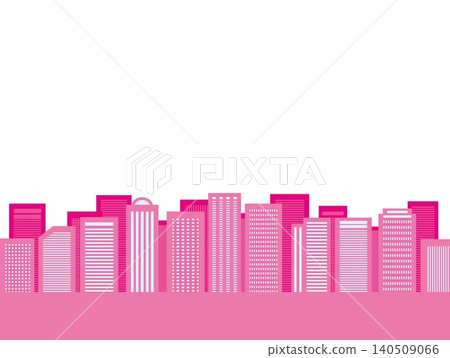 Cityscape, buildings, white background, pink Cityscape, buildings, white background, pink 140509066