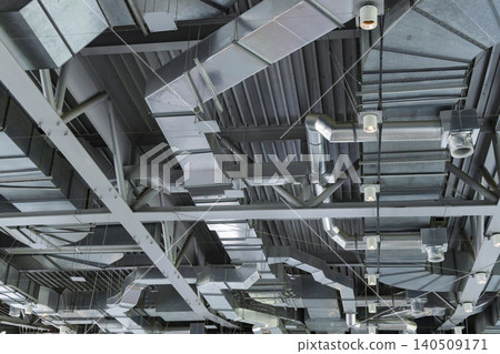 Piping and ductwork in building ceilings 140509171