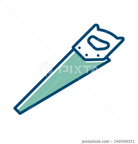 saw icon vector design template in white background saw icon vector design template in white background 140509351