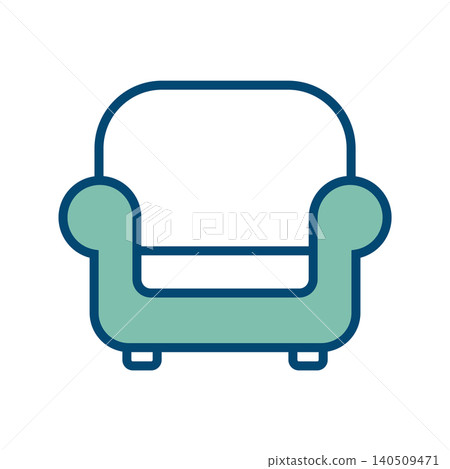 sofa icon vector design template in white background sofa icon vector design template in white background 140509471