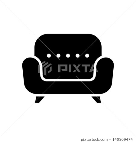 sofa icon vector design template in white background 140509474