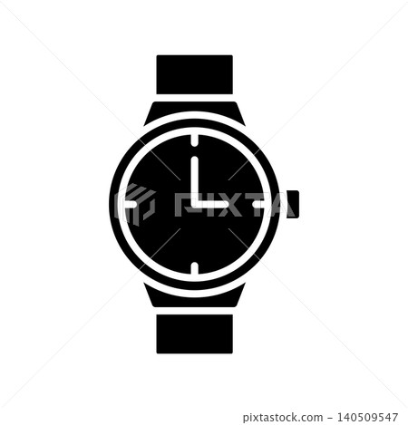 watch icon vector design template in white background watch icon vector design template in white background 140509547