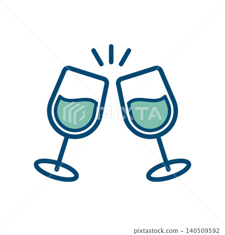 wine icon vector design template in white background wine icon vector design template in white background 140509592