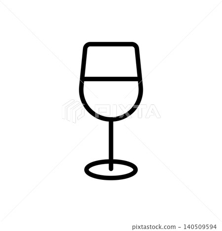 wine icon vector design template in white background wine icon vector design template in white background 140509594
