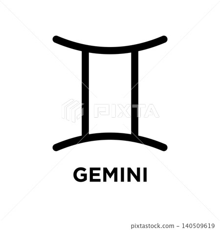 zodiac icon vector design template in white background zodiac icon vector design template in white background 140509619