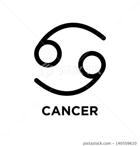 zodiac icon vector design template in white background zodiac icon vector design template in white background 140509620
