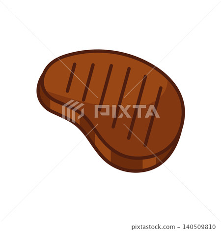 meat icon vector design template in white background meat icon vector design template in white background 140509810