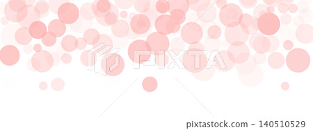 Abstract background featuring a scattering of translucent pink circles with varying opacity and size, creating a gentle bokeh effect on white Abstract background featuring a scattering of translucent pink circles with varying opacity and size, creating a gentle bokeh effect on white 140510529
