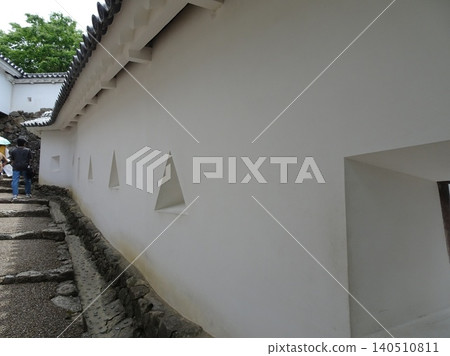 The defensive openings of Himeji Castle tell a story of history. The defensive openings of Himeji Castle tell a story of history. 140510811