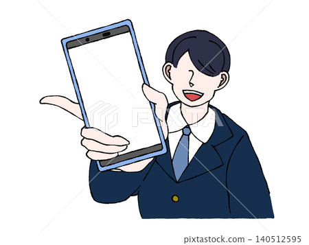 身穿制服的男學生,智慧型手機應用程式介紹,社交媒體螢幕展示,插圖。 身穿制服的男學生,智慧型手機應用程式介紹,社交媒體螢幕展示,插圖。 140512595