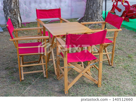 Director Chair Set Table Director Chair Set Table 140512660
