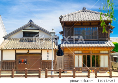 千葉縣-佐原町的街景,被稱為“小江戶” 千葉縣-佐原町的街景,被稱為“小江戶” 140512961