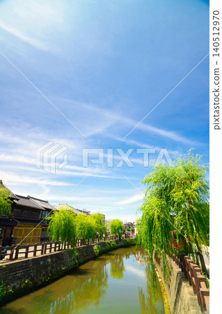 千葉縣－佐原町的街景，被稱為“小江戶” 140512970