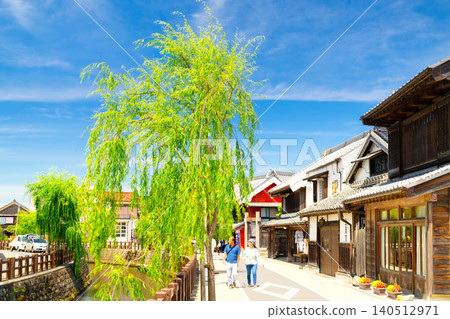 千葉縣-佐原町的街景,被稱為“小江戶” 千葉縣-佐原町的街景,被稱為“小江戶” 140512971