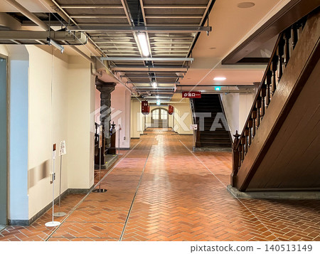 Hokkaido Government Office Building (Red Brick Building), Underground Corridor, Chuo Ward, Sapporo City, Interior View Hokkaido Government Office Building (Red Brick Building), Underground Corridor, Chuo Ward, Sapporo City, Interior View 140513149