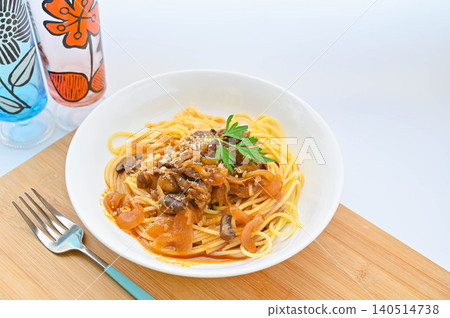 日式火腿醬義大利麵 日式火腿醬義大利麵 140514738