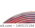 Colorful Carpet Isolated with Clipping Path on White Background 140515194