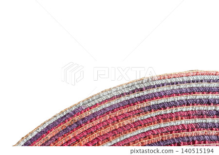 Colorful Carpet Isolated with Clipping Path on White Background Colorful Carpet Isolated with Clipping Path on White Background 140515194