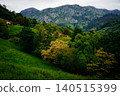 Asturias green rural landscape with mountains and trees 140515399