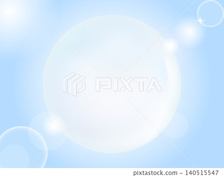 Abstract background illustration of overlapping soap bubbles 140515547
