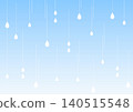 藍天雨景背景插圖 140515548