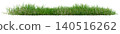 Isolated green grass row 140516262