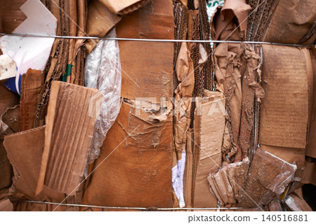 Recycle, cardboard or box of trash in outdoor for waste management, junk yard garbage or rubbish. Community. background, organised closeup of dirty material with dump collection, litter or scrap pile Recycle, cardboard or box of trash in outdoor for waste management, junk yard garbage or rubbish. Community. background, organised closeup of dirty material with dump collection, litter or scrap pile 140516881