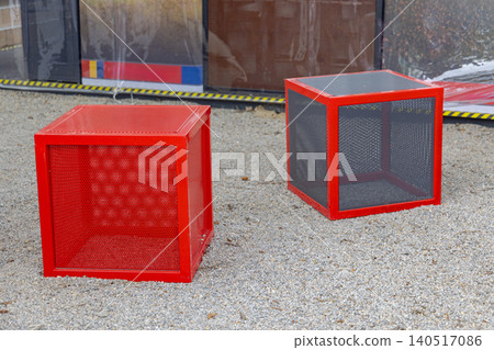 Two Metal Cubes Two Metal Cubes 140517086