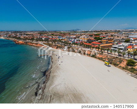 Aerial view Torre de la Horadada. Spain Aerial view Torre de la Horadada. Spain 140517900