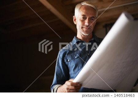 Thinking, blueprints and man with coffee, engineering and architect with solution and construction. Startup, employee and planning for project with morning tea and development with problem solving Thinking, blueprints and man with coffee, engineering and architect with solution and construction. Startup, employee and planning for project with morning tea and development with problem solving 140518463
