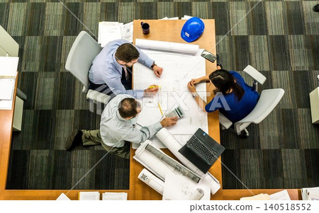 business people in a meeting at office business people in a meeting at office 140518552