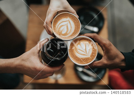 barista with coffee barista with coffee 140518583
