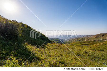 Kislovodsk National Park is the largest city park in Europe. Here, for the first time in Russia (in 1901), a route for therapeutic walking was laid out - a terrain cure. 140518699