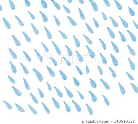 blue water drops isolated on white background blue water drops isolated on white background 140519158