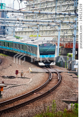 Keihin Tohoku Line Train Keihin Tohoku Line Train 140521259