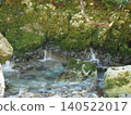Spring water flowing into a clear stream 140522017