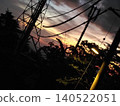 The transmission tower at dawn ③ 140522051