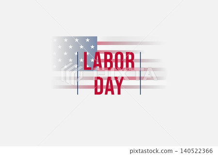 Minimal Labor Day Typography Banner Design Minimal Labor Day Typography Banner Design 140522366