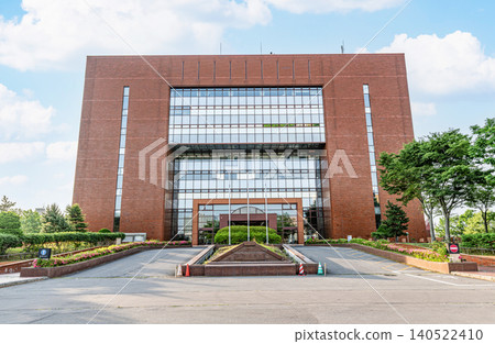 函館市,北海道,函館市政廳在陽光明媚的日子 函館市,北海道,函館市政廳在陽光明媚的日子 140522410
