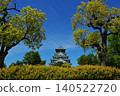 The majestic appearance of Osaka Castle, one of Japan's most famous castles. 140522720