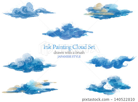 Japanese-style watercolor cloud illustration PNG transparent material | Blue clouds, Japanese pattern design, background decoration Japanese-style watercolor cloud illustration PNG transparent material | Blue clouds, Japanese pattern design, background decoration 140522810