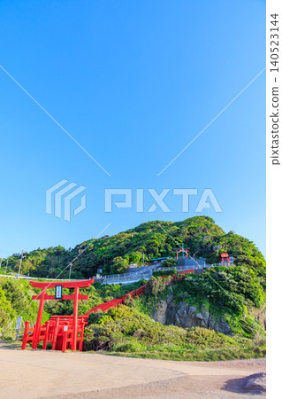 初夏時節，山口縣下關市元之隅神社 140523144