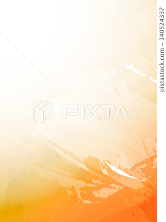 Brushstrokes on dirty paper, text space, orange background Brushstrokes on dirty paper, text space, orange background 140524337