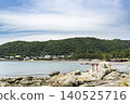 Early summer coastal scenery in Hayama Town, Kanagawa Prefecture 140525716