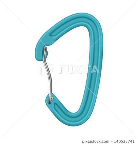 Lightweight Blue Carabiner for Climbing Lightweight Blue Carabiner for Climbing 140525741