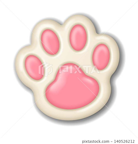 Cute Cartoon Animal Paw Illustration 140526212