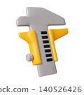 3D Stylized Vernier Caliper Tool 140526426