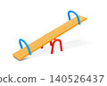 Colorful Seesaw for Playground Design 140526437